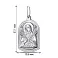 Серебряная ладанка Божья Матерь Семистрельная (арт. 7917/А076/2пю) – изображение 2