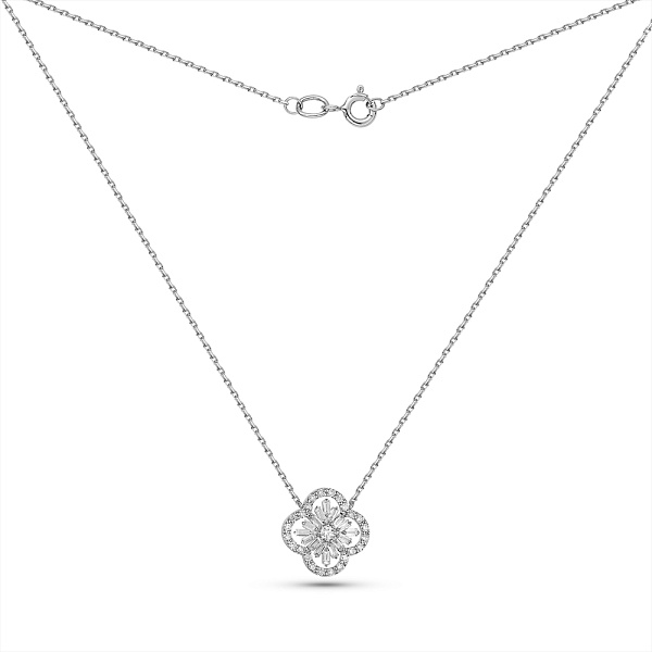 Золоте кольє з діамантами (арт. Ц011497040б) – зображення 2