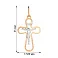 Хрестик з розп'яттям з золота (арт. 511221нрши) – зображення 2