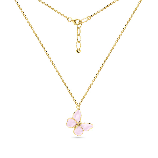 Золоте кольє Francelli з керамікою (арт. 352369жкмр) – зображення 2