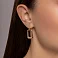 Серьги из красного золота (арт. 111328) – изображение 4