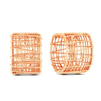 Серьги из красного золота (арт. 111280)