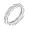 Серебряное кольцо с фианитами (арт. 7501/8507) – изображение 1