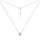 Серебряное колье с фианитами (арт. 7507/2477) – изображение 2