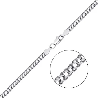 Цепочка Серебряная плетение Ромб двойной (арт. 7508/3-0306.30.2)