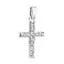 Серебряный Крестик с фианитами (арт. 7503/2449/1) – изображение 1