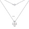 Серебряное колье Сердце с перламутром (арт. 7507/2395п) – изображение 3