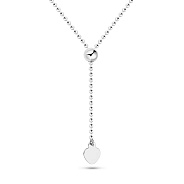 Колье Fly из белого золота с регулированием длины (арт. 352376/1б)