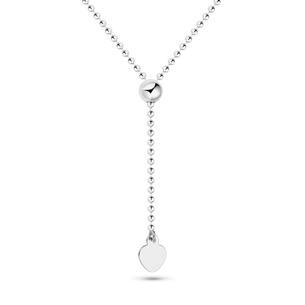 Колье Fly из белого золота с регулированием длины (арт. 352376/1б) – изображение 1