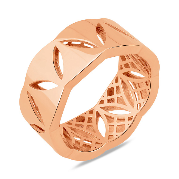 Кольцо из красного золота (арт. 156592) – изображение 1