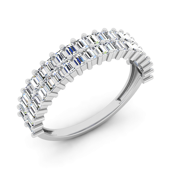 Золотое кольцо с бриллиантами (арт. К011597090б) – изображение 1