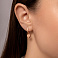 Серьги из красного золота Сердце (арт. 110519) – изображение 2