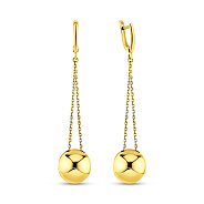 Золоті сережки з підвісками (арт. 101049ж)
