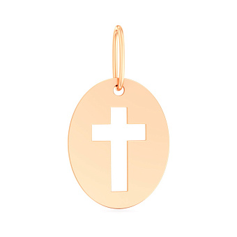 Кулон из красного золота (арт. 440908)