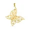 Подвес Francelli из желтого золота в форме бабочки (арт. 440893ж) – изображение 1