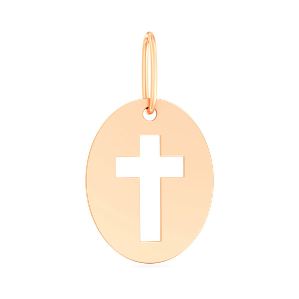 Кулон из красного золота (арт. 440908) – изображение 1