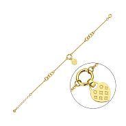 Фото Браслет из золота с подвеской (арт. 326359ж)