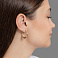 Серьги из красного золота (арт. 109427/25) – изображение 3