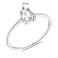 Серебряное кольцо с фианитом (арт. 7501/5973) – изображение 2