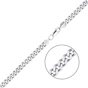Серебряная цепочка в плетении Панцирь (арт. 0301007)