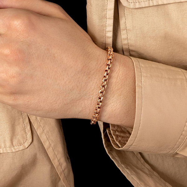 Золотий браслет плетіння Якірне фантазійне (арт. 326567) – зображення 3