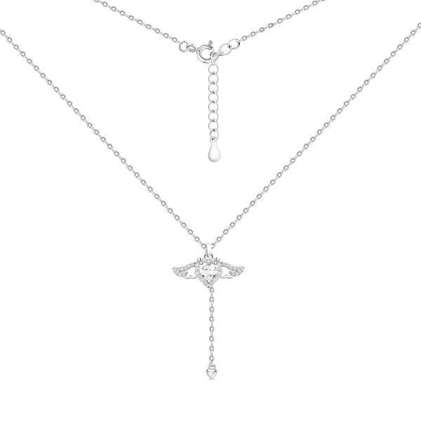 Серебряное колье Сердце (арт. 7507/2377) – изображение 1