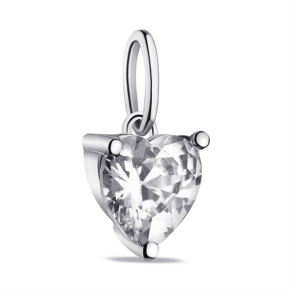 Серебряный подвес Сердце (арт. 7503/617пп) – изображение 1