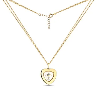 Часы-колье из желтого золота (арт. 260111ж)