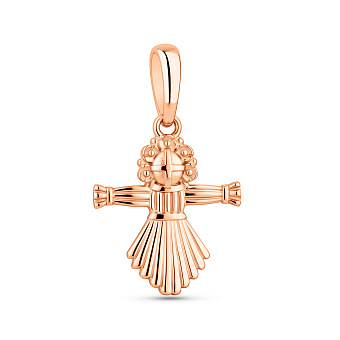 Фото Золотий підвіс Мотанка (арт. 320608Д)