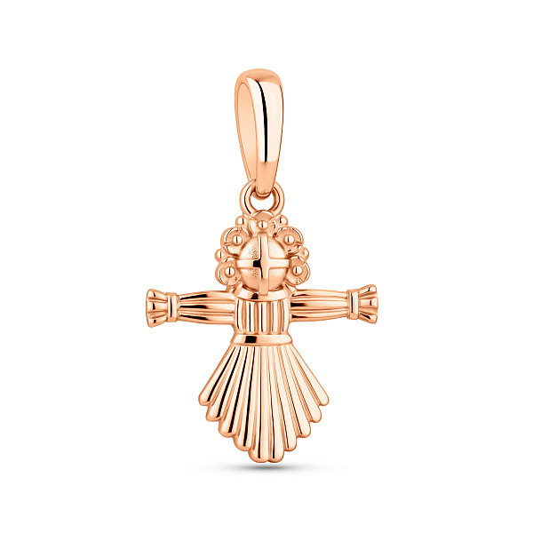 Золотой подвес Мотанка (арт. 320608Д) – изображение 1