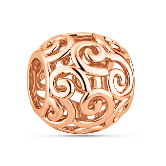 Фото Шарм из красного золота (арт. 440389)