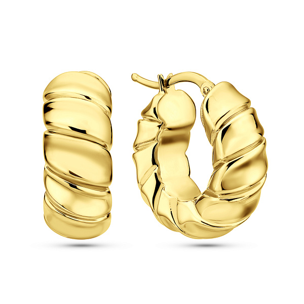 Золотые серьги Francelli (арт. е1091742/15ж) – изображение 1