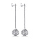Серебряные серьги с подвеской (арт. 7518/6905) – изображение 1
