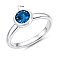 Серебряное кольцо с альпинитом (арт. 7501/8895ас) – изображение 2