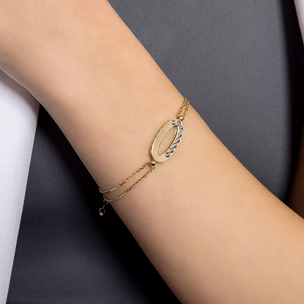 Браслет из желтого и белого золота (арт. 3261151жб) – изображение 2