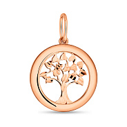 Золотий підвіс "Дерево життя" (арт. 424604)