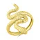 Золотое кольцо Змея с фианитами (арт. 1401057жз) – изображение 1