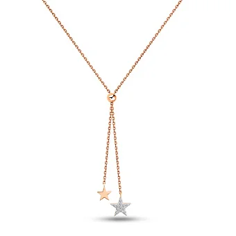 Золоте кольє з фіанітами (арт. 361269)