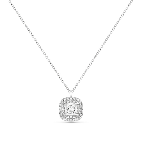 Серебряное колье с фианитами (арт. 7507/2597) – изображение 2