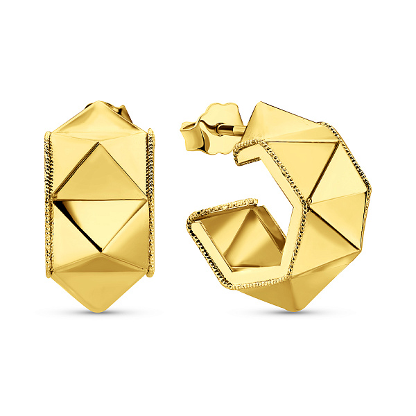 Серьги из желтого золота Francelli (арт. 1091658ж) – изображение 1