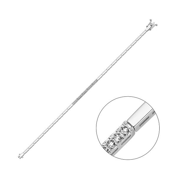 Золотий браслет з діамантами (арт. 4109442202) – зображення 1