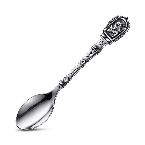 Серебряная ложка «Дорогому крестнику» (арт. 7922/8100266) – изображение 1