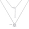 Серебряное колье с фианитами (арт. 7507/848) – изображение 3