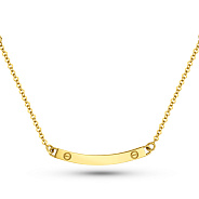 Кольє із жовтого золота (арт. 351440жкр)