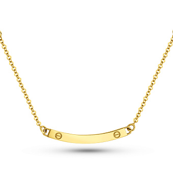 Колье из желтого золота (арт. 351440жкр)