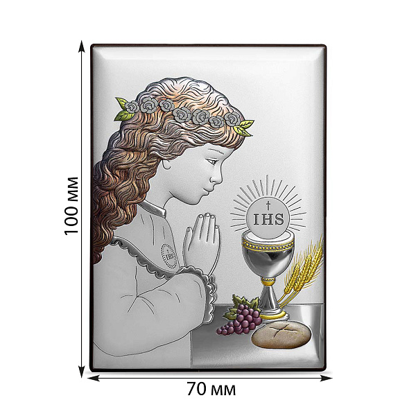 Икона Первое причастие (арт. KP-1/028G/M/K) – изображение 2