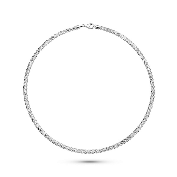 Колье из белого золота Francelli (арт. 352849б) – изображение 2