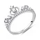 Серебряное кольцо с фианитами (арт. 7501/8263) – изображение 1