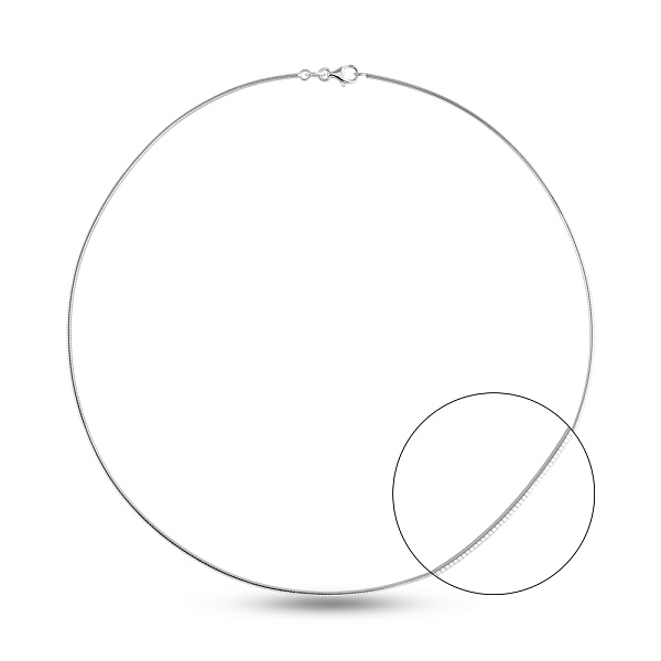 Кольє Francelli з білого золота (арт. 352529б) – зображення 1