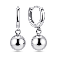 Фото Серебряные серьги-конго без камней (арт. 7502/10323/10)